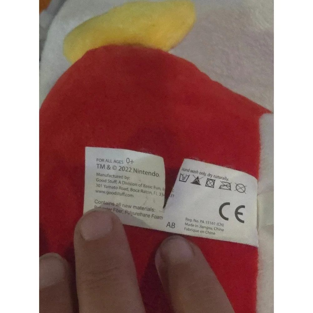 Nintendo Mario Kart Cheep Cheep Plush Red Flying Fish Good Stuff 30523 7 Inch